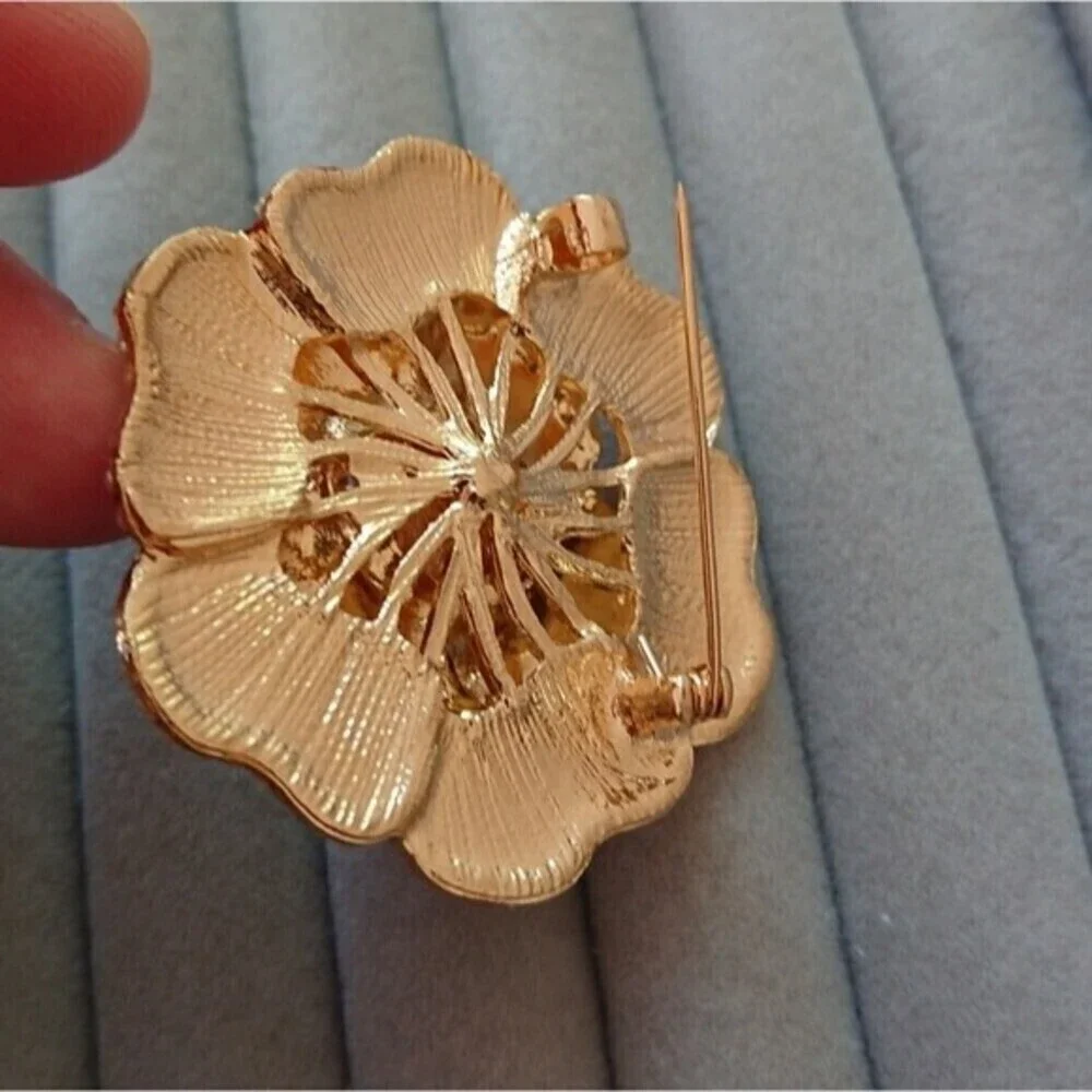 Camellia Rose Brooch